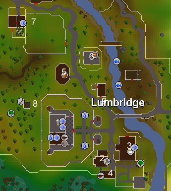 Lumbridge Map